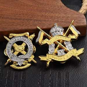 Штифты из цинкового сплава с золотым покрытием - Product Image 1