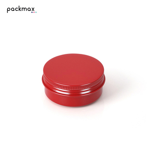 20ml 39*20mm Aluminum Tin for Lip Balm Cosmetic Solid Perfume - 20g Empty Jar for Aroma Balm <b>Packaging</b> Wholesale - Product Image 1