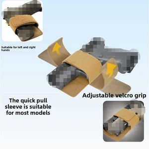 पुरुषों और महिलाओं की कार और घर के उपयोग के लिए सार्वभौमिक नायलॉन कपड़े की बंदूक होल्स्टर - Product Image 6