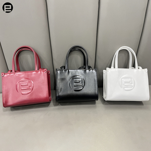 PETREL, venta al por mayor, bolso de mano de diseñador para mujer, moda para mujer, cuero PU, portátil con impresión de logotipo personalizado, OEM personalizable - Product Image 2