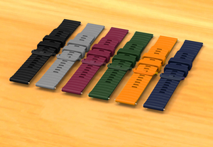 HUANLONG Bracelet en silicone à pois pour Samsung Galaxy Watch 5 Pro Watch 4 18mm 20MM 22mm Brassard de montre - Product Image 6