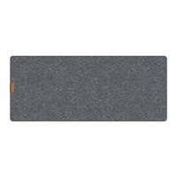 Tapis de souris en feutre polyester pour accessoires de jeu, tapis d'écriture antidérapant, grand format, pour clavier, souris, bureau à domicile, ordinateur portable