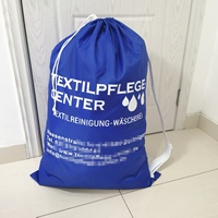 Sacs à linge résistants en polyester avec fermeture de verrouillage à cordon pour couette et drap de lit