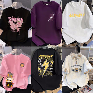 <span class=keywords><strong>2026</strong></span> निर्माता प्रत्यक्ष बिक्री नई गर्मियों की आधी आस्तीन शुद्ध कपास महिला टी-शर्ट कम कीमत - Product Image 2