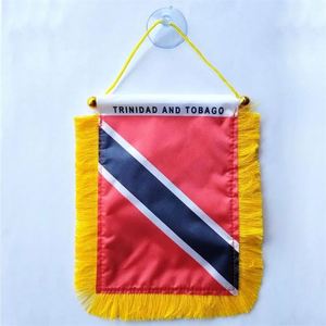 Bandera Nacional de Puerto Rico Personalizada, Mini Bandera Colgante para Espejo Retrovisor de Coche con Borlas - Product Image 3