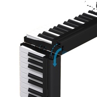 Hot Selling BX11 61 Keys Weighted Piano Keyboard with wireless function and Vibrato Function Electric Digital musical Instrument