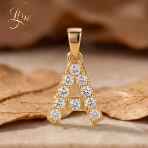 Oferta Especial: Colgante de Diamante Sintético VVS D de Laboratorio con Letra A~Z, Lujoso Colgante de Diamante CVD Certificado IGI en Oro de 18K, Joyería <span class=keywords><strong>Elisa</strong></span> - Product Image 1