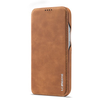 LCIMEEKE pour iPhone 18 17 Air 16 15 SE 8 XS XR 11 12 13 14 Plus Mini Pro Max – Étui souple en cuir PU avec fentes pour cartes et compartiment à monnaie