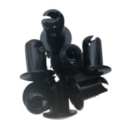 Fixation Dzus 5/16 "en aluminium noir et argent Goujon de course quart de tour 0.500"
