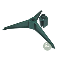 Support de sapin de Noël en plastique G&L écologique de haute qualité, 4 ou 3 pièces, modèle GL2024731-2, taille 19mm/22mm, fabriqué en Chine