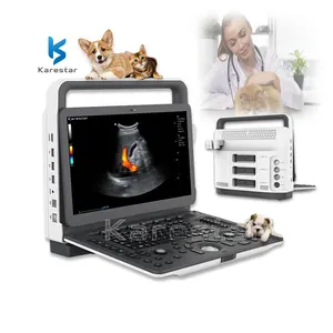 Escáner de ultrasonido Doppler a color 3D 4D portátil de alta calidad, ultrasonido veterinario de obstetricia portátil
