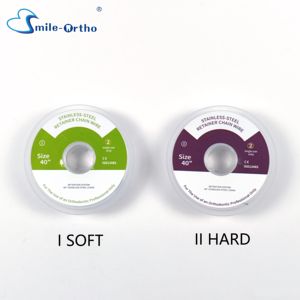 Retenue linguale <span class=keywords><strong>de</strong></span> rétention dentaire ortho s'adapte à la rétention <span class=keywords><strong>de</strong></span> l'anatomie des dents Confort du patient <span class=keywords><strong>Fil</strong></span> <span class=keywords><strong>de</strong></span> chaîne <span class=keywords><strong>de</strong></span> retenue en acier inoxydable - Product Image 4