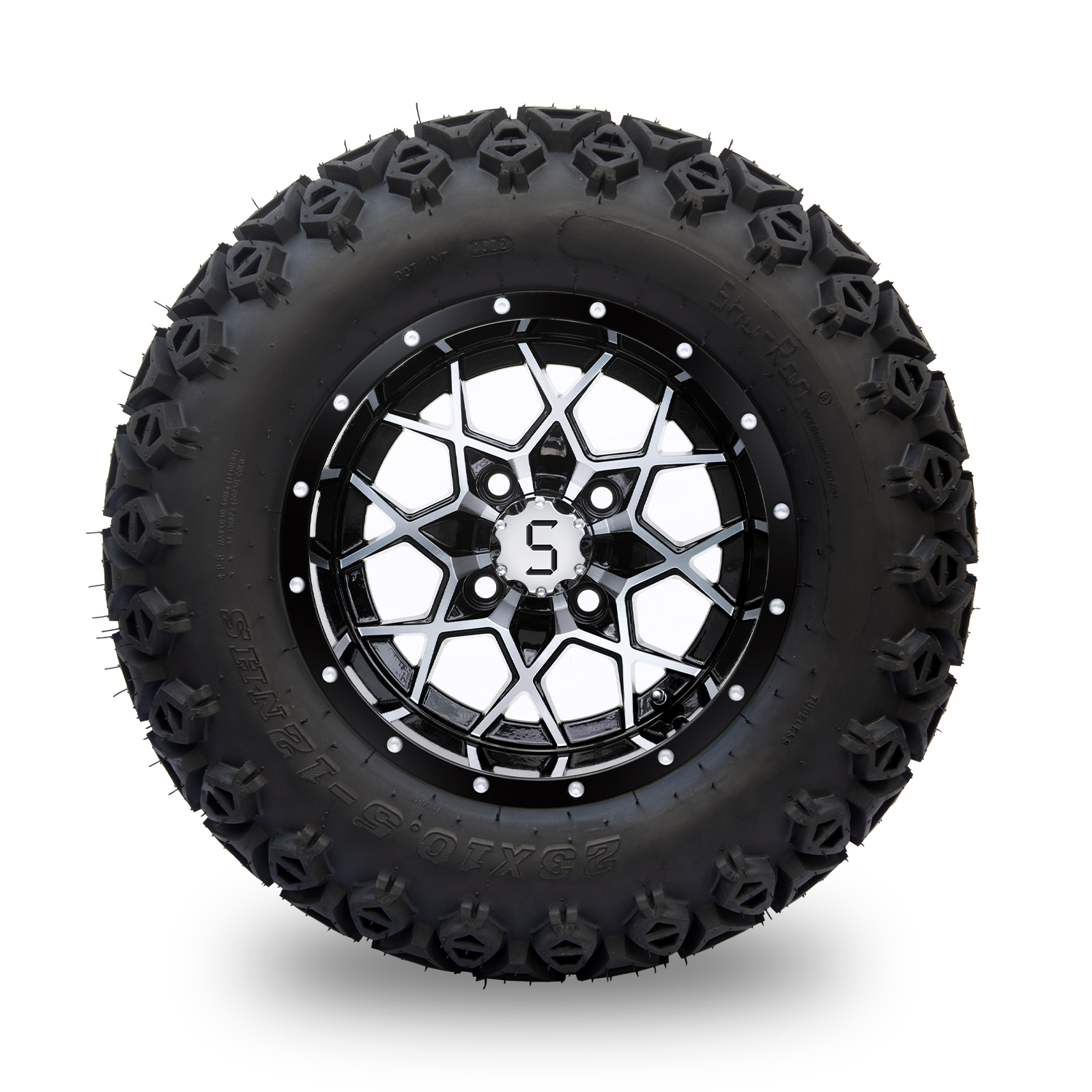 กลึง/สีดำเงา