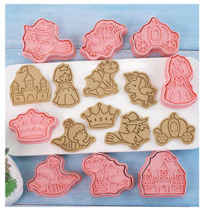 8 pièces/ensemble d'outils à biscuits, emporte-pièces, moule à biscuits, presse à biscuits manuelle, moule à biscuits, emporte-pièces <span class=keywords><strong>manuel</strong></span>, tampon <span class=keywords><strong>de</strong></span> cuisson pour la cuisine - Product Image 3