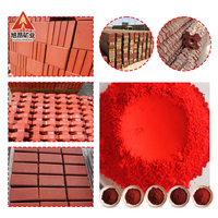 Oxyde de fer rouge fabricant route piste couleur brique couleur béton fer rouge résistant aux hautes températures oxyde de fer Pigment