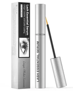 Private Label Natural Oil Free Eyelash Serum Liquid Waterproof Lengthening Eyelash And Eyebrow Growth Treatment Lash Care