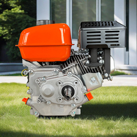 Compacteur à plaques manuel monocylindre à essence 7HP, moteur à essence 1800 tr/min avec réducteur 1/2
