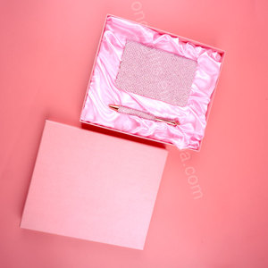 Stok pembe <span class=keywords><strong>2025</strong></span> Glitter elmas A6 dizüstü elmas tükenmez kalem hediye kutusu ile kızlar kadınlar için doğum günü anneler günü hediye setleri - Product Image 6