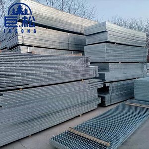 Used for Exterior <strong>Stair</strong> <strong>Treads</strong> Project Platform Walkways Hot-dip Galvanized Metal Compound Steel <strong>Grating</strong> - Product Image 5