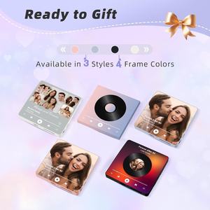 ثلاجة شخصية ، تصميم فني ديكو مغناطيسي للثلاجة ، مشغل موسيقى لعيد الميلاد للهدايا من المصنع - Product Image 2