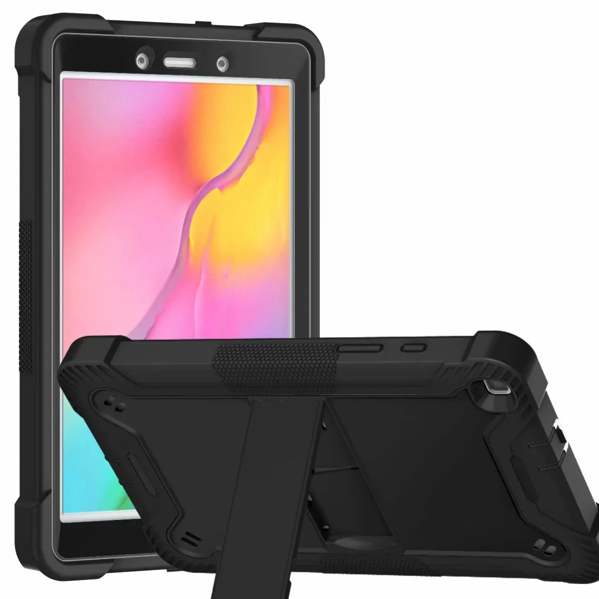 Defender Case for Samsung Galaxy Tab 8 inch T290 T295 with Kickstand Heavy Duty Shockproof Stand Tablet Cover