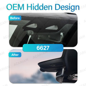 Moniteur de stationnement Super vision nocturne moniteur de voiture WIFI connecté 4K avant et arrière 2 canaux Dash Cam <span class=keywords><strong>Sony</strong></span> caméra pour Benz CLA <span class=keywords><strong>200</strong></span> - Product Image 4