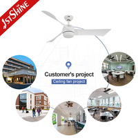 Ventilador de Techo 1stshine con Control Remoto, de Alta Calidad, Alto Rendimiento, Estilo Lujoso, Mejor Calificado, Estable, Resistente a la Oxidación, con Luz LED