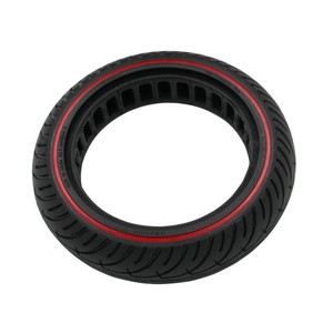 Pneu en caoutchouc massif alvéolé amortissant de 8,5 x 2 pouces, compatible avec les roues de trottinette électrique Xiaomi M365 - Product Image 1