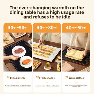 Chauffe-plat électrique <span class=keywords><strong>pour</strong></span> buffet Élément chauffant en acier inoxydable Appareil de <span class=keywords><strong>cuisine</strong></span> d'extérieur à économie d'énergie - Product Image 3