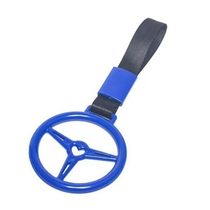 วงแหวนตกแต่งพวงมาลัยสีแดง ABS สำหรับตกแต่งภายในรถยนต์ - Product Image 3