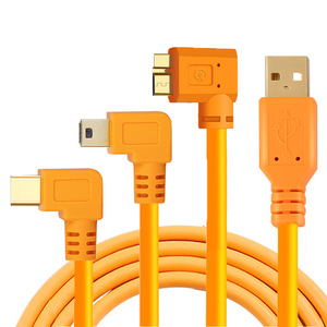 Cable Redline Tether tipo C a Micro USB 3.0 naranja para fotografía con cámara Canon Nikon - Product Image 5