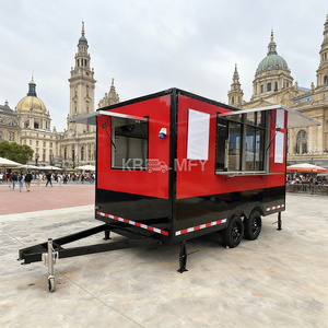 Remorques entièrement équipées : Van BBQ avec friteuse, Camion de restauration mobile, Chariot à glaces mobile - Product Image 5
