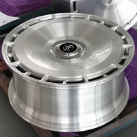 YYufei Forged 22 Inch 16-Slot Solid Face OEM Style Wheels untuk Cadillac Escalade Tahoe Yukon 6x139.7 Brushed Silver