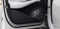Tapis anti-coup de pied de haute qualité pour portière de voiture BYD Sealion 6, autocollant de protection en ABS texture fibre de carbone, accessoire intérieur de voiture