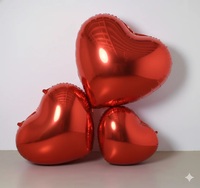 Ballon cœur gonflable géant avec pompe à air électrique - Couleurs, tailles et formes personnalisables pour les événements