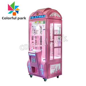 Colorido parque <span class=keywords><strong>Me</strong></span> llevará a casa grúa garra Premio moneda Push regalo garra máquina de la grúa para la venta - Product Image 2