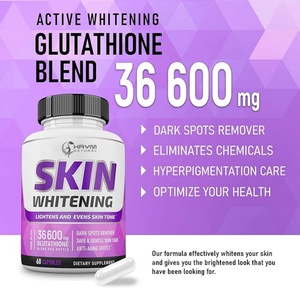 Factory Direct Cápsulas de glutatión de 36600mg, un suplemento blanqueador y antienvejecimiento que contiene vitamina C y colágeno - Product Image 6