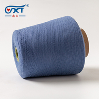Vente en gros de fil de coton superfin des années 50 de haute qualité 100% tissu recyclé bonne régularité pour tricoter des vêtements