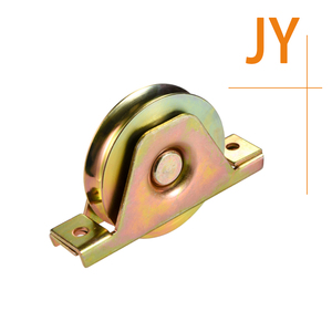 Bloc <span class=keywords><strong>de</strong></span> plomb universel robuste à roulement unique pour porte coulissante, clôture, Support inférieur <span class=keywords><strong>de</strong></span> porte, roue à roulettes, poulie à roulettes - Product Image 4