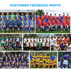 Sublimazione rapida asciugatura Streetwear maglia da <span class=keywords><strong>calcio</strong></span> traspirante verde e nero uniforme da <span class=keywords><strong>calcio</strong></span> con Design semplice Kit da <span class=keywords><strong>calcio</strong></span> W041 - Product Image 6