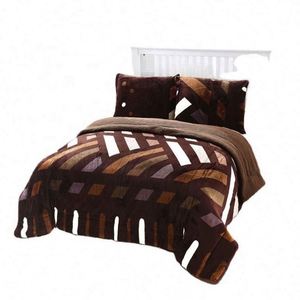 Quilt Cover Sale <strong>Super</strong> Wholesale Quilted <strong>King</strong> <strong>Bed</strong> Reversible Sherpa Set <strong>Throw</strong> Quilts for <strong>Beds</strong> - Product Image 1
