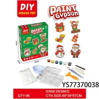 Figurines en argile pour bricolage, Kit de peinture artisanale avec tout le matériel et les accessoires d'outils