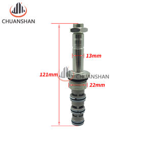 DH80 Doosan Daewoo สำหรับรถขุด150 220 225 300-7แกนวาล์วแม่เหล็กไฟฟ้าที่มีคุณภาพสูงทำงานช้าและเร็ว - Product Image 1