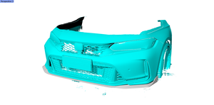 Séparateur de lèvre inférieure avant en fibre de carbone pour <span class=keywords><strong>Honda</strong></span> <span class=keywords><strong>Civic</strong></span> Type <span class=keywords><strong>R</strong></span> Hatchback 4 portes <span class=keywords><strong>2023</strong></span> - Product Image 3