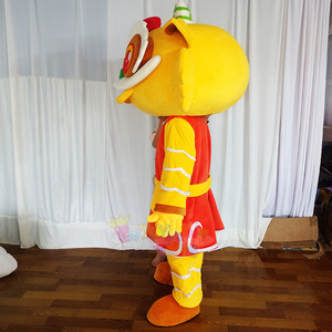 Costumes de mascotte de danse du <span class=keywords><strong>dragon</strong></span> et du lion <span class=keywords><strong>chinois</strong></span> personnalisés, tenues à thème culturel traditionnel pour les festivals, les événements, les promotions de marque - Product Image 5