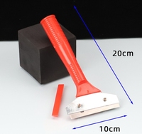 Outil de nettoyage multifonctionnel en acier au carbone pour nettoyer les sols en plastique pour vitres et meubles
