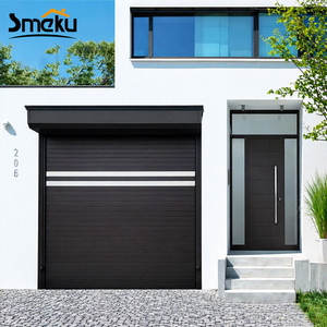 <span class=keywords><strong>Porte</strong></span> <span class=keywords><strong>de</strong></span> <span class=keywords><strong>garage</strong></span> roulante en alliage d'aluminium résistante au vent avec rail <span class=keywords><strong>de</strong></span> guidage renforcé pour projets <span class=keywords><strong>de</strong></span> garages <span class=keywords><strong>de</strong></span> villas (vente en gros) - Product Image 5