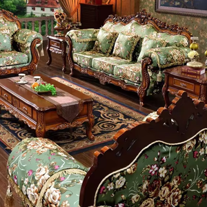 Ensemble de canapés de salon de style <span class=keywords><strong>royal</strong></span> européen pour la maison - Product Image 3