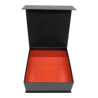 Boîte d'emballage magnétique rigide noir mat, boîte en carton rigide personnalisée pour accessoires de voiture et instruments de précision