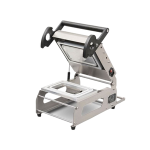 Machine de scellage manuelle Yunqingtech pour barquettes de viande, scelleuse thermique pour emballage alimentaire, en vente - Product Image 1